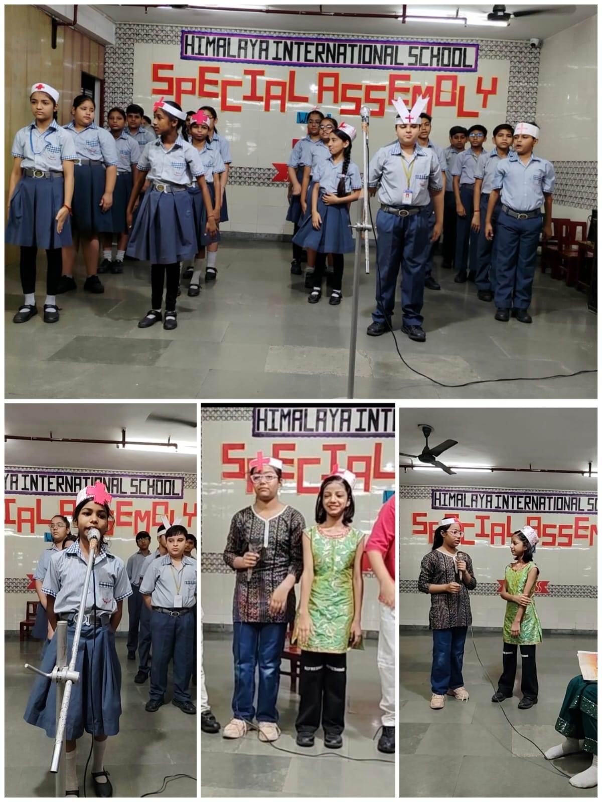 World Red Cross Day Special Assembly (Classes VI–VIII)